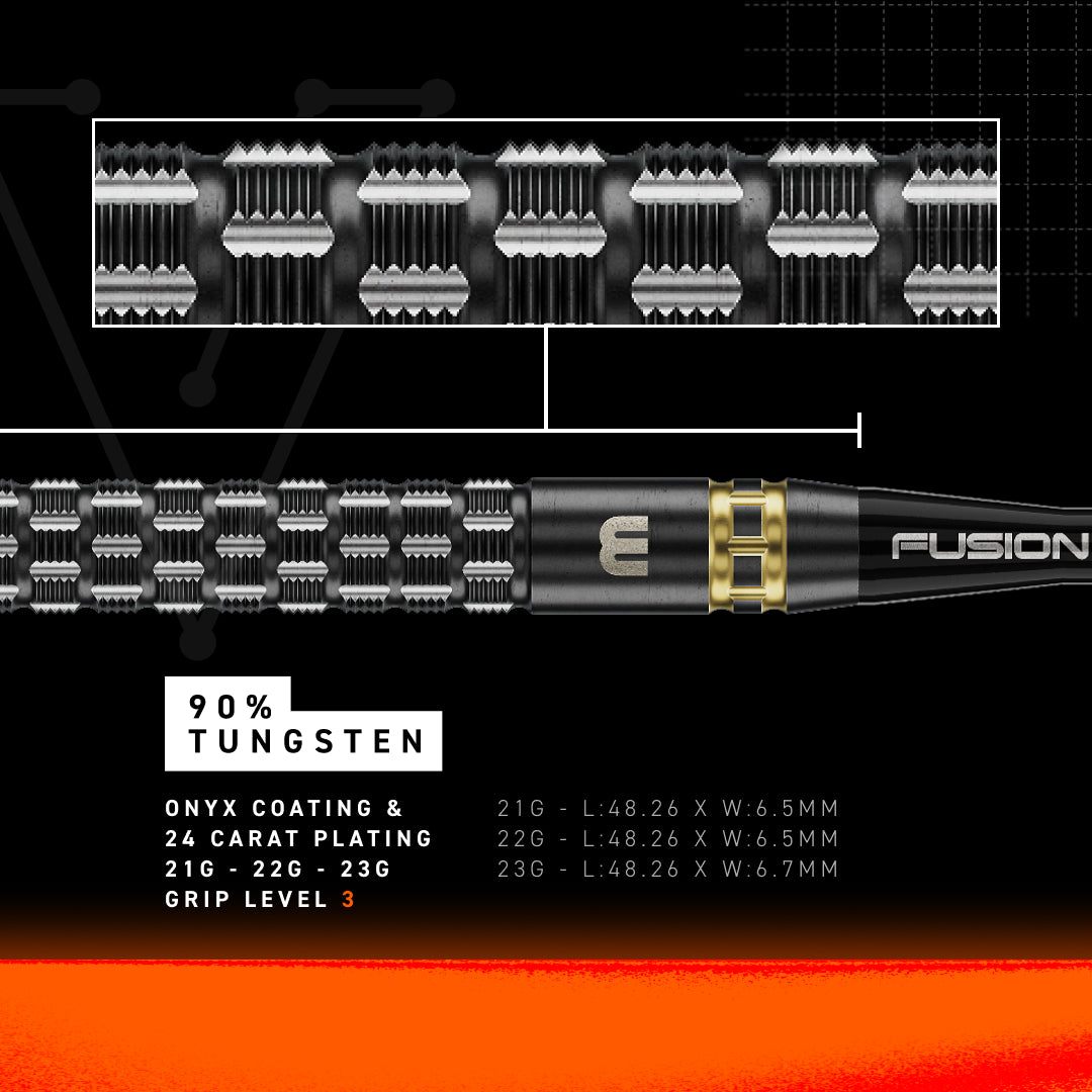 Gian van Veen TS-PRO Switch Point Darts | Winmau