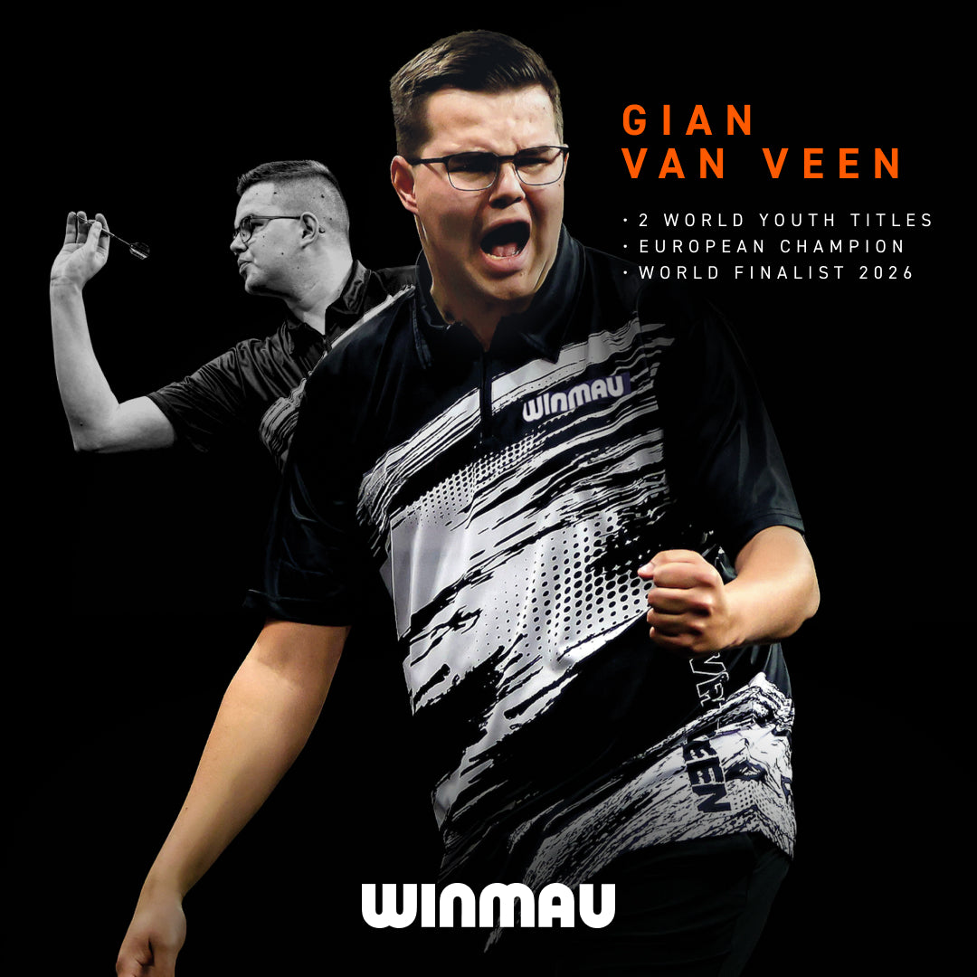 Gian van Veen TS-PRO Switch Point Darts | Winmau