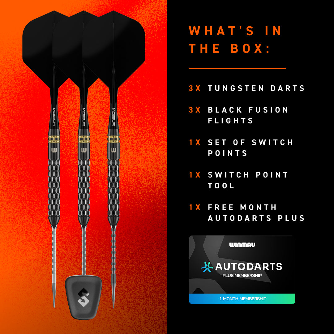 Gian van Veen TS-PRO Switch Point Darts | Winmau