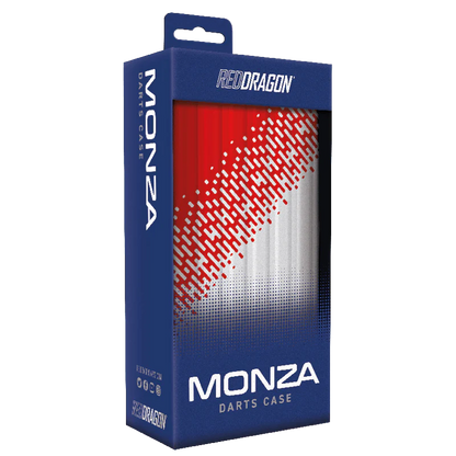 Monza Red & White Dart Case | Red Dragon