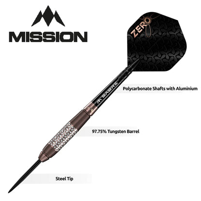 Zero Steel Tip Darts | Mission