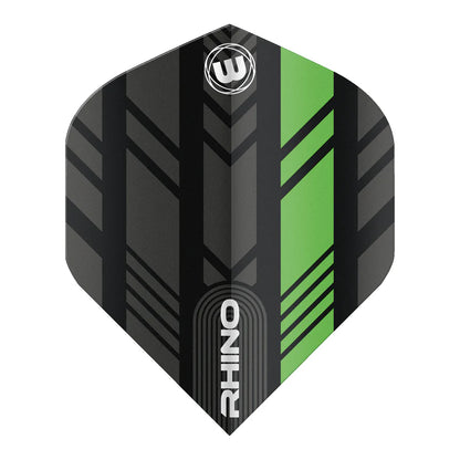 Black & Green Rhino Standard Flights | Winmau