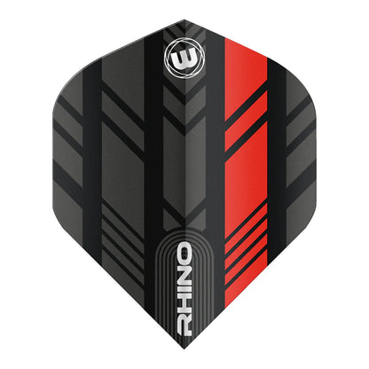 Black & Red Rhino Standard Flights | Winmau