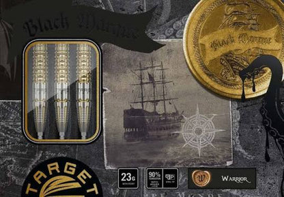 Black Marque Warrior SP Steel Tip Darts | Target Japan