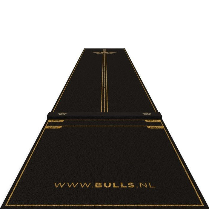 Advantage Black & Gold Dart Mat & Oche | Bulls NL