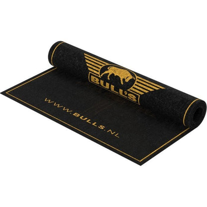 Advantage Black & Gold Dart Mat & Oche | Bulls NL