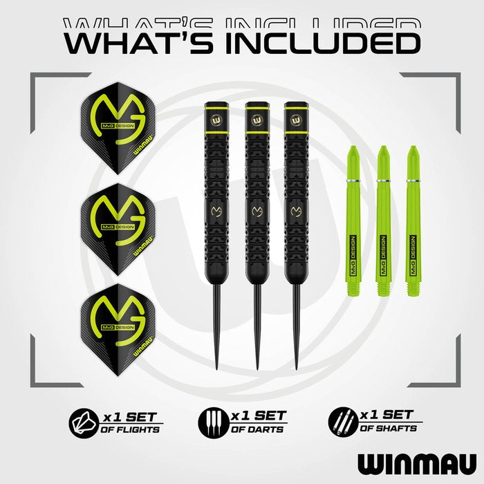Michael Van Gerwyn Brass Signature Edition Steel Tip Darts | Winmau