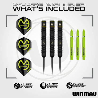 Michael Van Gerwyn Brass Signature Edition Steel Tip Darts | Winmau