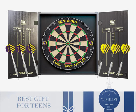 Luke Littler Cabinet & Dartboard Set | Target