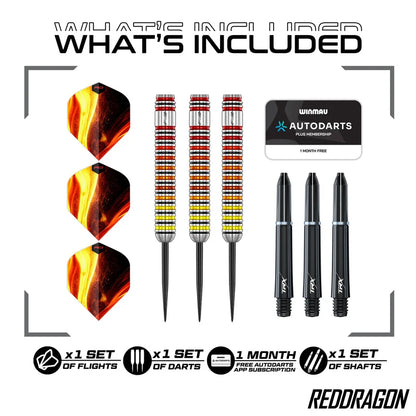 Furnace Steel Tip Darts | Red Dragon