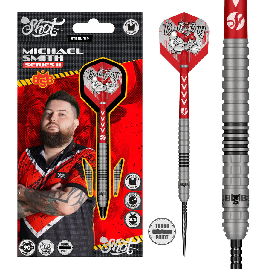 Michael Smith Series 2 II Turbo Point Darts | Shot