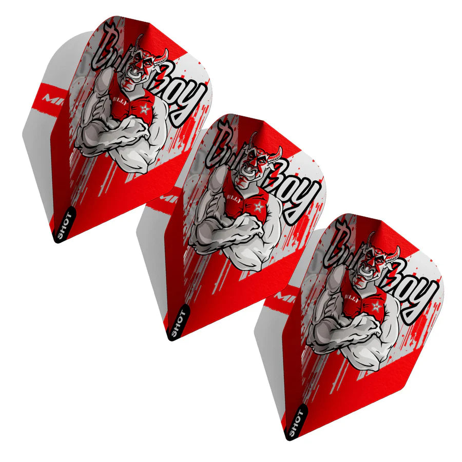 Michael Smith Series II No6 Dart Flights | Shot