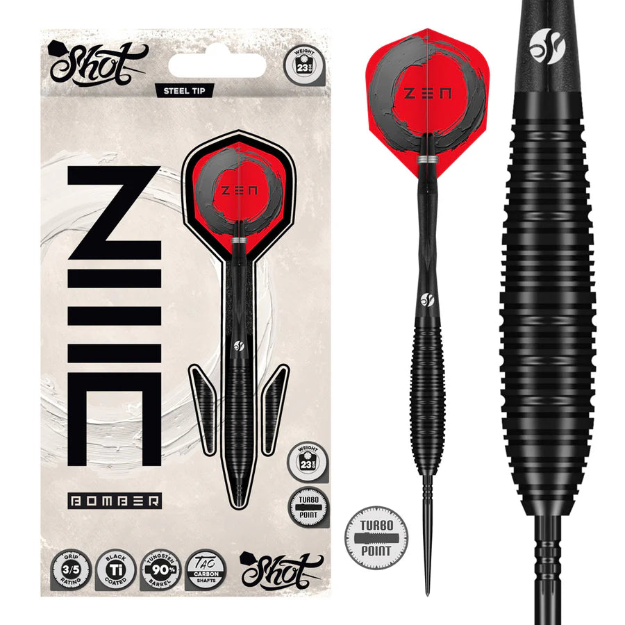 Zen Bomber Turbo Point Darts | Shot