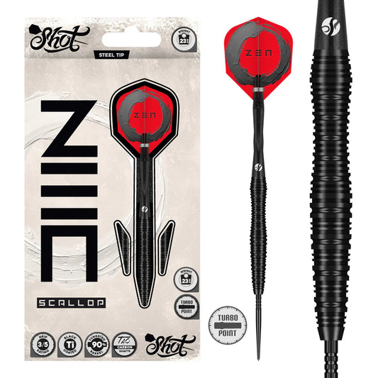 Zen Scallop Turbo Point Darts | Shot