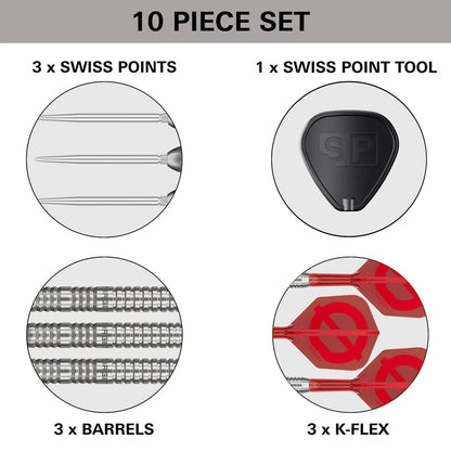 Group Ø 03 SP 50% Tungsten Steel Tip Darts | Target