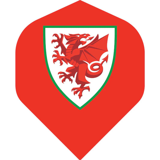 Wales Football Standard Dart Flights | Wales FA