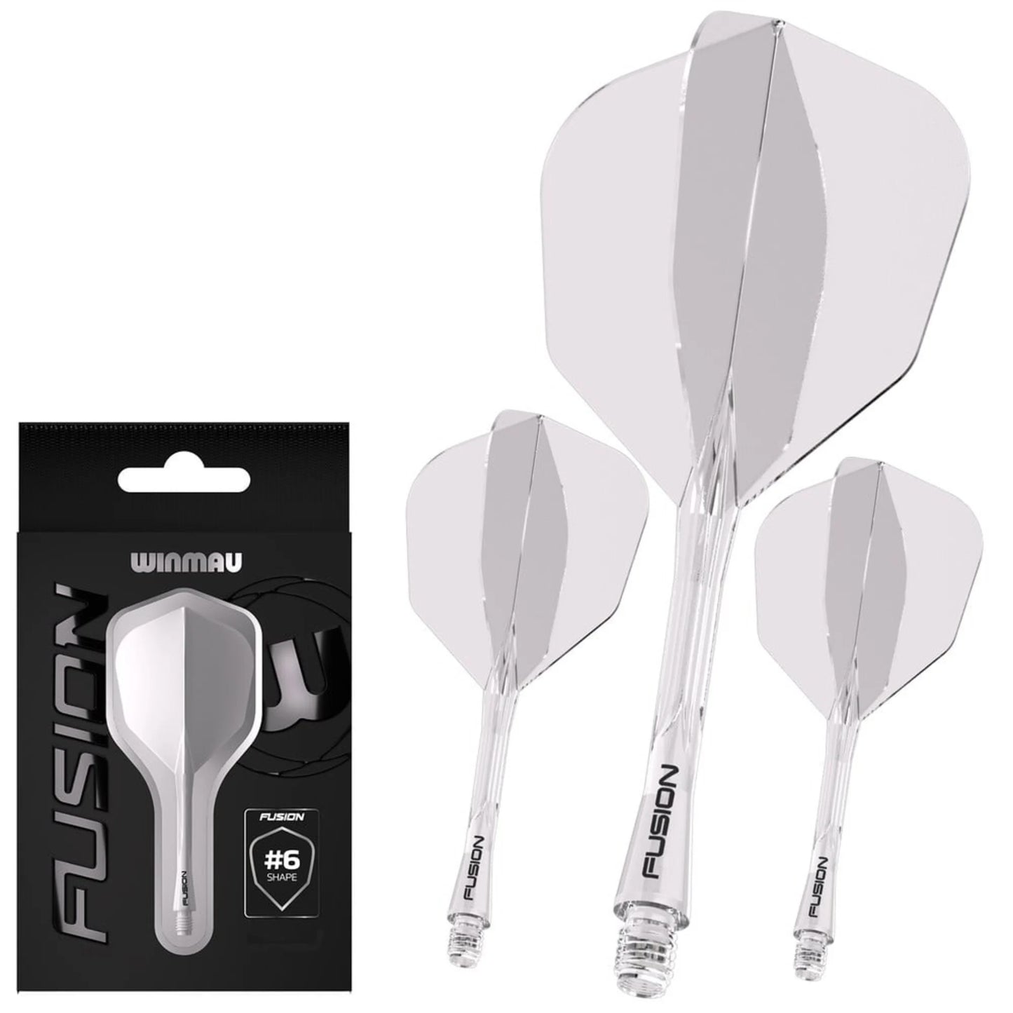 Fusion Integrated Shaft & Flight Clear | Winmau