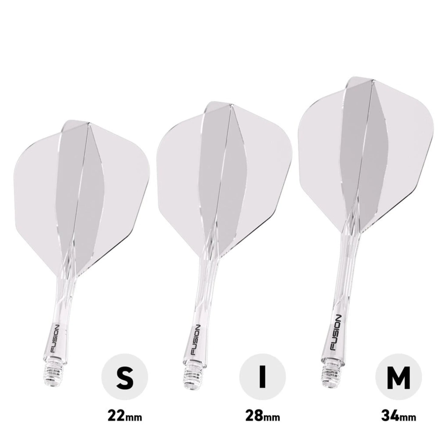 Fusion Integrated Shaft & Flight Clear | Winmau