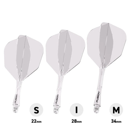 Fusion Integrated Shaft & Flight Clear | Winmau