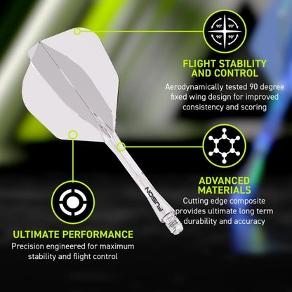 Fusion Integrated Shaft & Flight Clear | Winmau