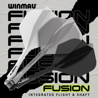 Fusion Integrated Flight & Shaft Grey | Winmau